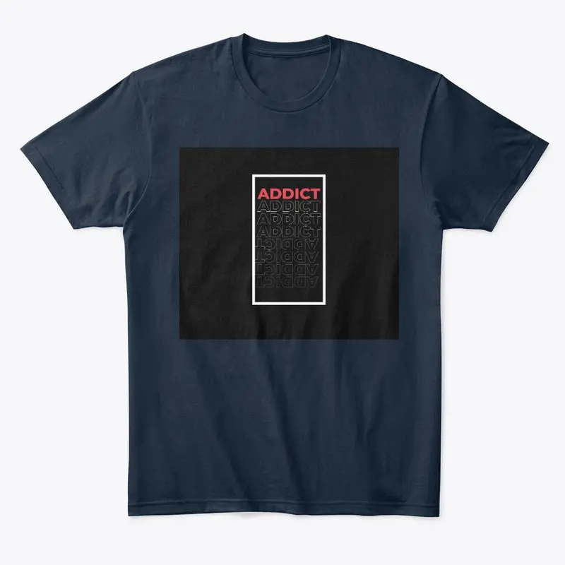 addict square tee